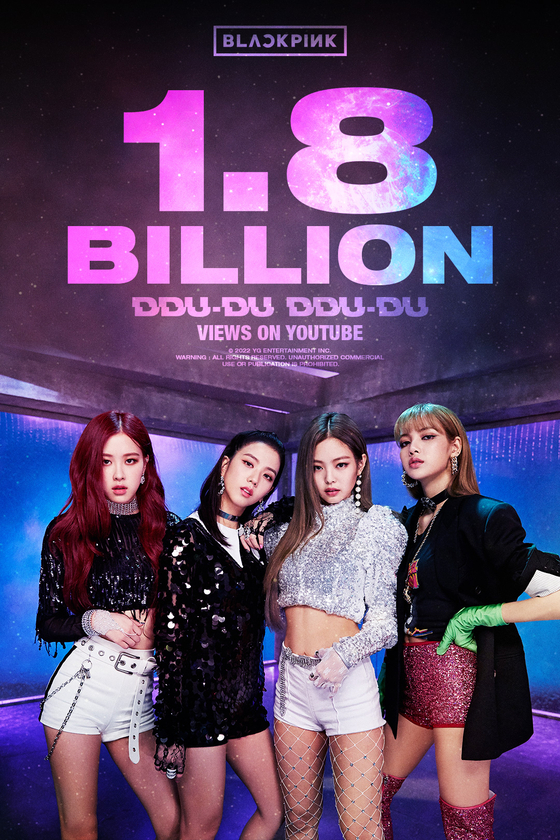 Blackpink's 'Ddu-du Ddu-du' is most-watched K-pop music