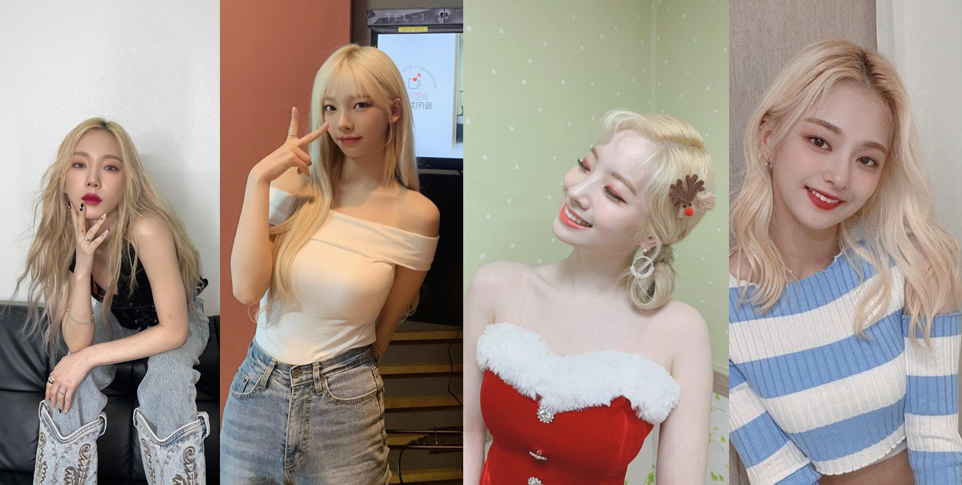 Which K-pop female artist do you like the best in blonde? | Celeb Confirmed