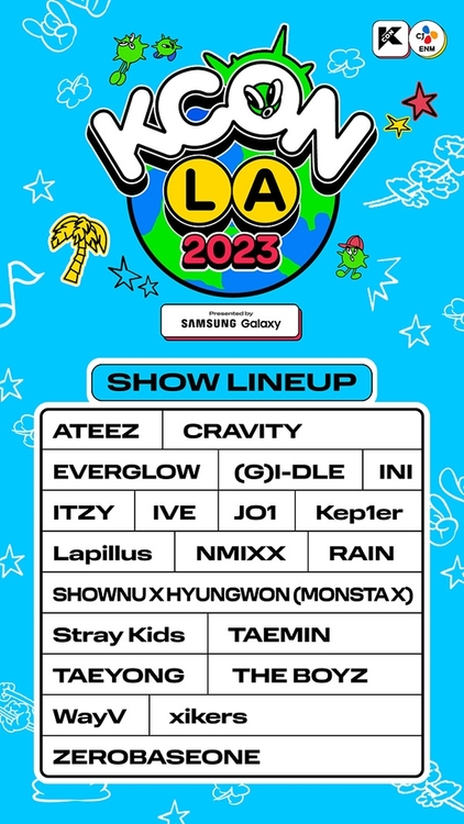 KCON LA 2023 to feature star-studded lineup | Celeb Confirmed